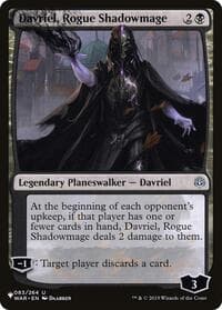 Davriel, Rogue Shadowmage from The List Reprints