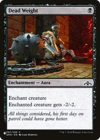 Dead Weight from The List Reprints