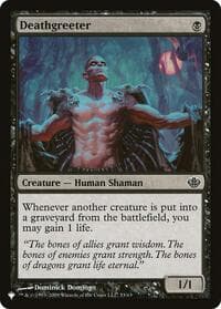 Deathgreeter from The List Reprints