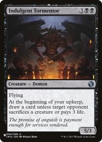 Indulgent Tormentor from The List Reprints