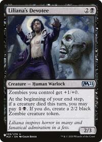 Liliana's Devotee from The List Reprints
