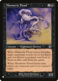 Mesmeric Fiend from The List Reprints