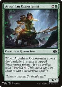 Argothian Opportunist from The List Reprints