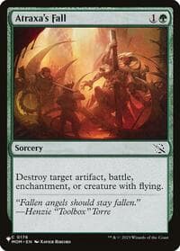 Atraxa's Fall from The List Reprints