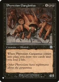 Phyrexian Gargantua from The List Reprints