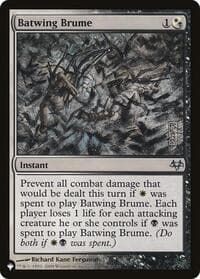 Batwing Brume from The List Reprints