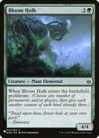 Bloom Hulk from The List Reprints