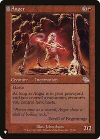 Anger (JUD) from The List Reprints