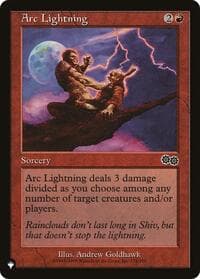 Arc Lightning from The List Reprints