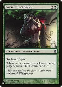 Curse of Predation from The List Reprints
