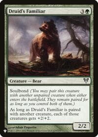 Druid's Familiar from The List Reprints