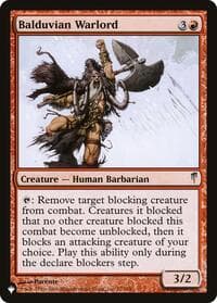 Balduvian Warlord from The List Reprints