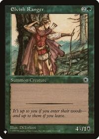 Elvish Ranger from The List Reprints