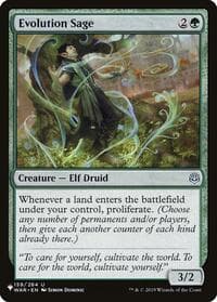 Evolution Sage from The List Reprints