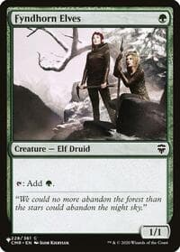 Fyndhorn Elves from The List Reprints