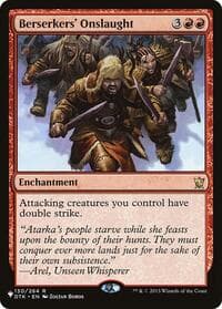 Berserkers' Onslaught from The List Reprints