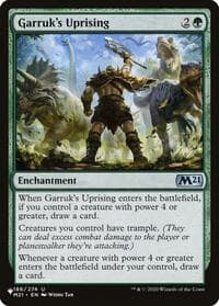 Garruk's Uprising from The List Reprints