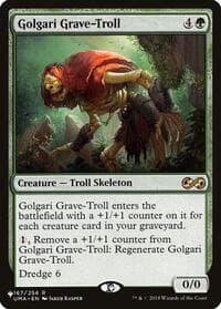 Golgari Grave-Troll from The List Reprints