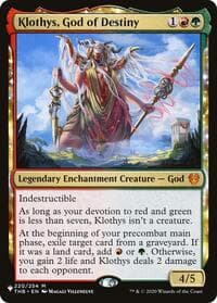 Klothys, God of Destiny from The List Reprints