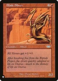 Blade Sliver from The List Reprints