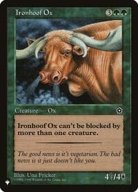 Ironhoof Ox from The List Reprints