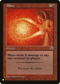 Blaze from The List Reprints