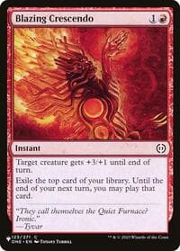 Blazing Crescendo from The List Reprints