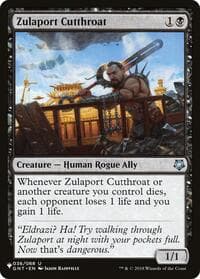Zulaport Cutthroat from The List Reprints