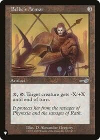 Belbe's Armor from The List Reprints