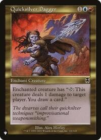 Quicksilver Dagger from The List Reprints