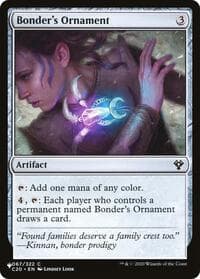 Bonder's Ornament from The List Reprints