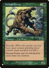 Krosan Vorine from The List Reprints