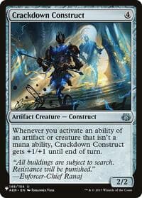 Crackdown Construct from The List Reprints