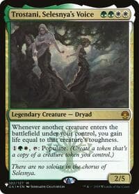 Trostani, Selesnya's Voice from The List Reprints