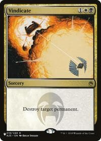 Vindicate from The List Reprints
