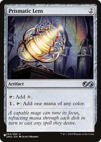 Prismatic Lens from The List Reprints