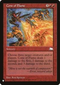 Cone of Flame from The List Reprints