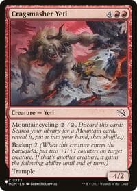 Cragsmasher Yeti from The List Reprints
