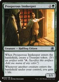 Prosperous Innkeeper from The List Reprints