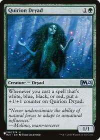 Quirion Dryad from The List Reprints