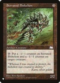 Serrated Biskelion from The List Reprints