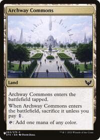 Archway Commons from The List Reprints