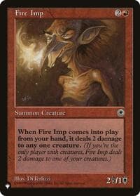 Fire Imp from The List Reprints
