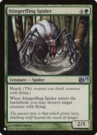 Stingerfling Spider from The List Reprints
