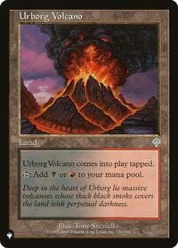 Urborg Volcano from The List Reprints