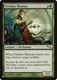 Viridian Shaman from The List Reprints