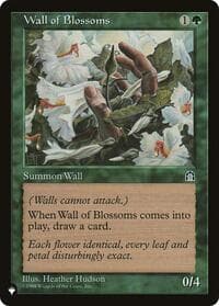 Wall of Blossoms from The List Reprints