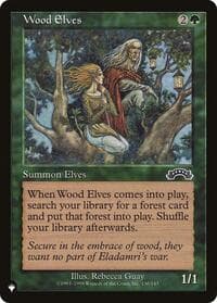 Wood Elves from The List Reprints