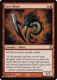 Fury Sliver from The List Reprints