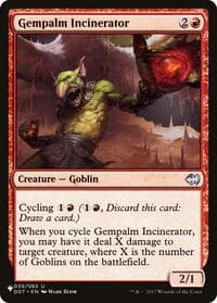 Gempalm Incinerator from The List Reprints